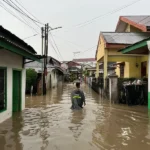 Akibat Curah Hujan Tinggi, Dua RT di Kota Jambi Terendam Banjir