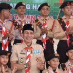 Bupati Fadhil Lepas Keberangkatan Kontingen Kwarcab Paramuka Ikuti Jambore