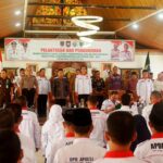 Bupati Fadhil Hadiri Pelantikan Pengurus DPC APDESI MP