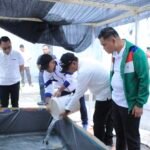 Lapas Muara Bulian Tebar Benih Lobster Air Tawar, Kakanwil Ditjenpas Jambi Apresiasi Inovasi